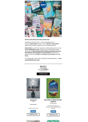 Získejte exkluzivní slevu 15 % na Palmknihy.cz se Sphere!